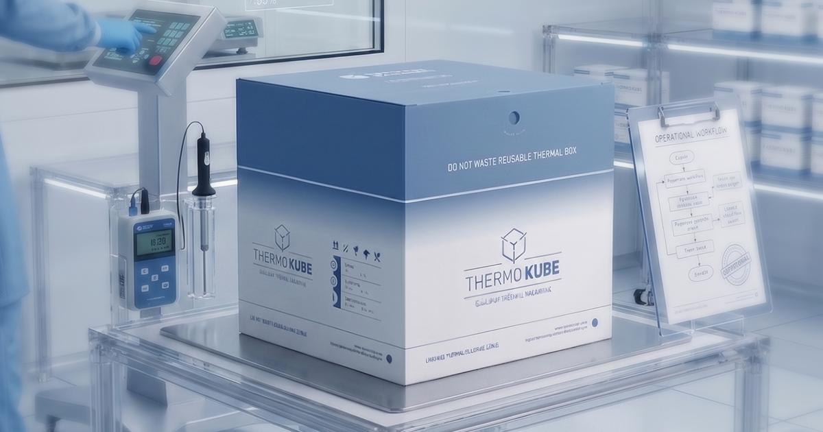 ThermoKube®: Il packaging riutilizzabile con tecnologia VIP capace di ridurre il TCO (total cost of ownership) del packaging